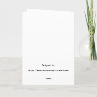 Cartão Arte abstrata do pôr do sol por ZMJ