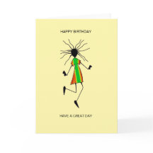 Arte Africana, Feliz Dance Aniversário Incrível