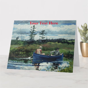 Cartão Arte Americana do Homer Winlnlnln