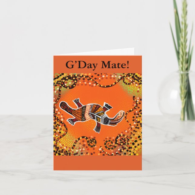 CARTÃO ARTE AUSTRÁLIA                 (Frente)