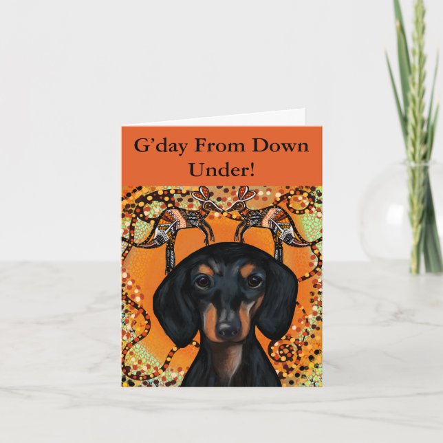 CARTÃO ARTE AUSTRÁLIA            (Frente)