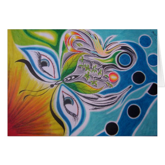 Cartão Arte brasileira (Frente Horizontal)