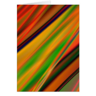 Cartão arte colorida