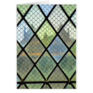 Cartão Arte da janela