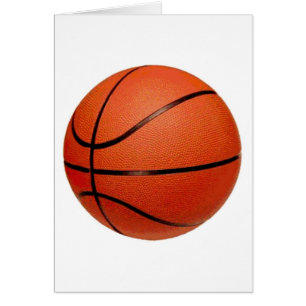 Cartão Arte de Basquete