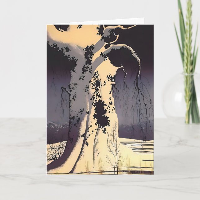 Cartão arte de Eyvind Earle (Frente)