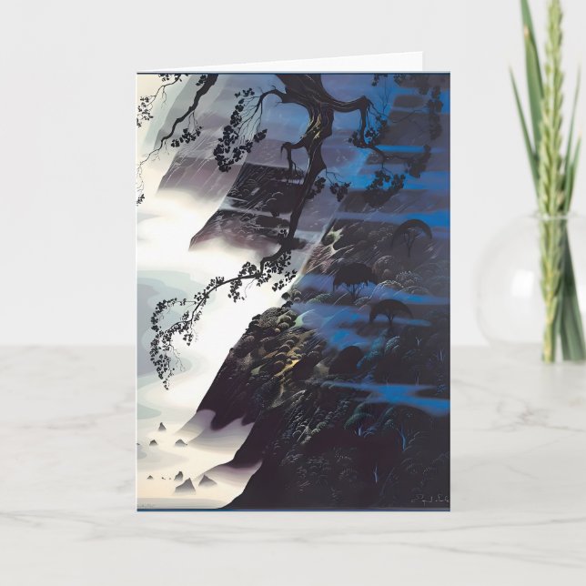 Cartão arte de Eyvind Earle (Frente)