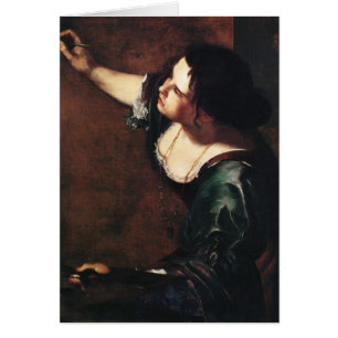 Cartão Arte de Gentileschi da artemísia