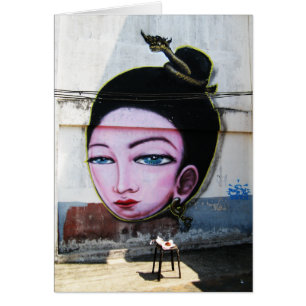 Cartão Arte de Grafite