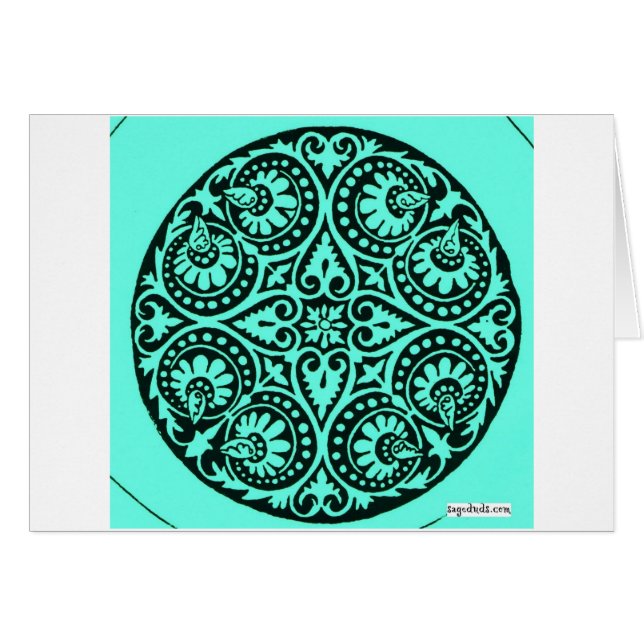 CARTÃO ARTE DE INDIA (Frente Horizontal)