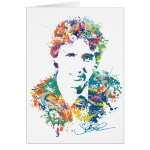Cartão Arte de Justin Trudeau Digital