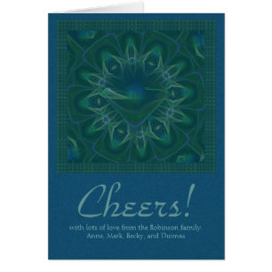 Cartão Arte de Martini do país das fadas de Mertini