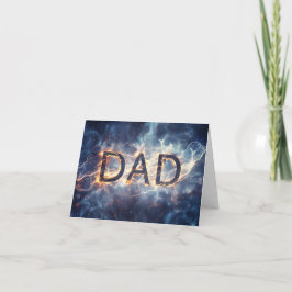 Cartão Arte Digital do Dia dos Pais