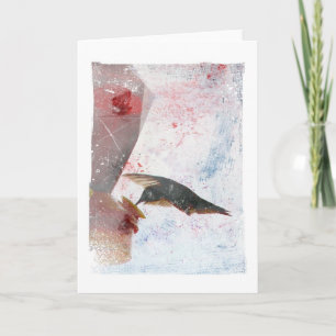 Cartão Arte Digital Hummingbird