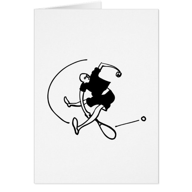 Cartão Arte do tênis por Kyle T. Webster (Frente)