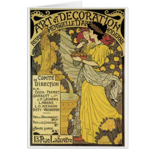 Cartão Arte e decoração