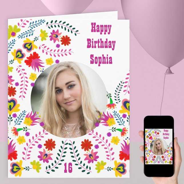 Cartão Arte Folclórica Mexicana Fora De Qualquer Idade Fo (Criador carregado)