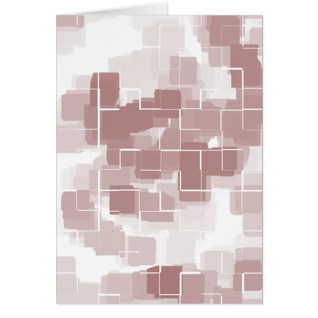 Cartão Arte Geométrica "Grape Soda" (Frente)