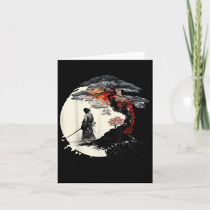 Cartão Arte Japonesa Aikido Árvore Da Paz Da Guerra