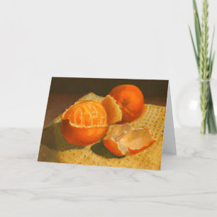 Cartão Arte Laranja