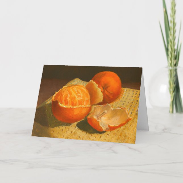 Cartão Arte Laranja (Frente)