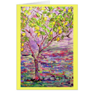 Cartão arte limoncello