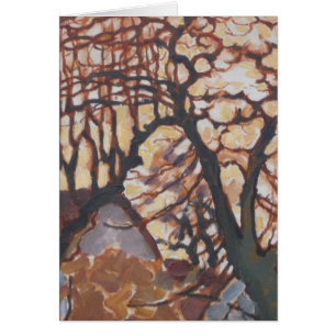 Cartão Arte moderna de Piet Mondrian