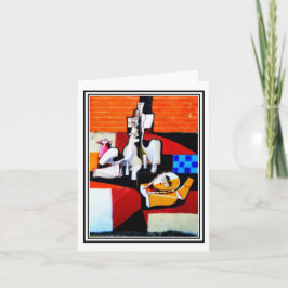 Cartão Arte Mural em Orgosolo, Sardenha #10