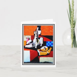 Cartão Arte Mural em Orgosolo, Sardenha #10