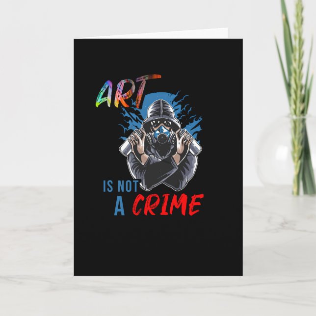 Cartão Arte não é crime (Frente)