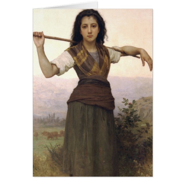 Cartão arte pastourelle (Frente)