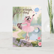 Arte Pintada à Mão | Aniversário de Bailarina com