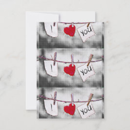 Cartão Arte Pop Eu Te Amo