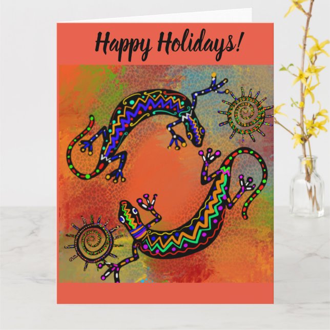 CARTÃO ARTE SUDOESTE DE LAGARTO    (Flor Amarela)