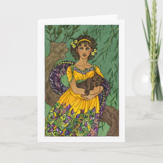 Cartão Artemis Brauronia Greeting Card (Frente)