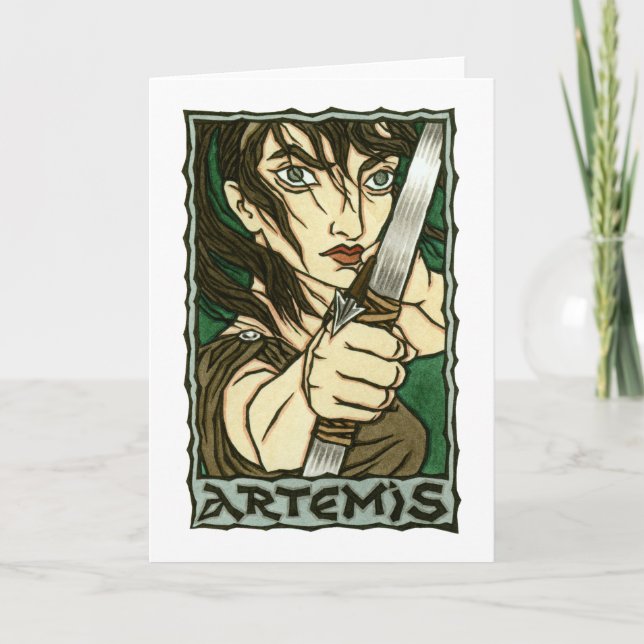 Cartão Artemis Greeting Card (Frente)