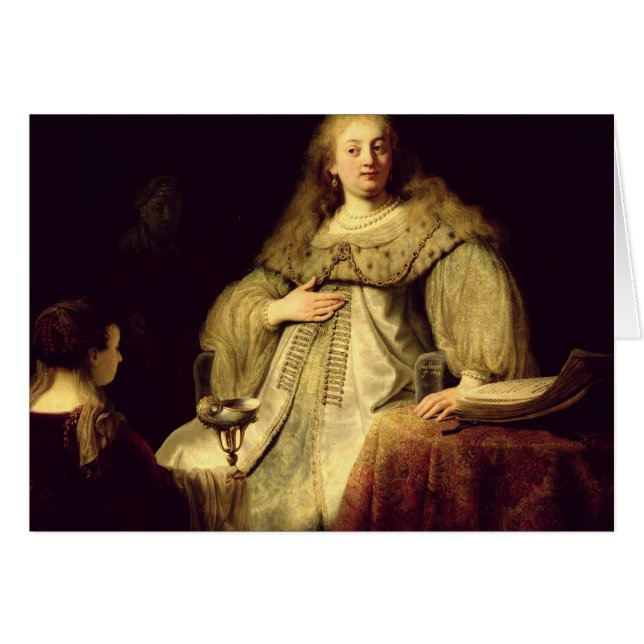 Cartão Artemísia, 1634 (Frente Horizontal)