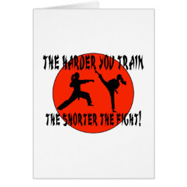 Cartão Artes marciais