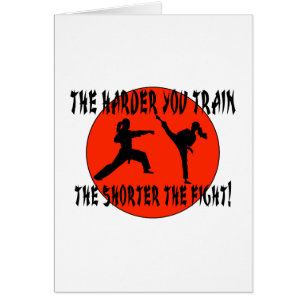 Cartão Artes marciais