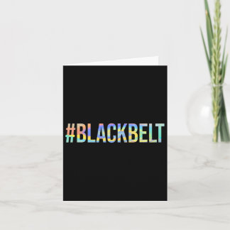 Cartão Artes marciais Karate Black Belt #blackbelt