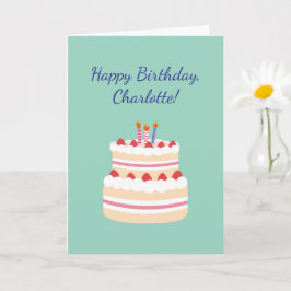 Cartão Artesanato de Tricô de Crochê Mãe Personalizado Fe