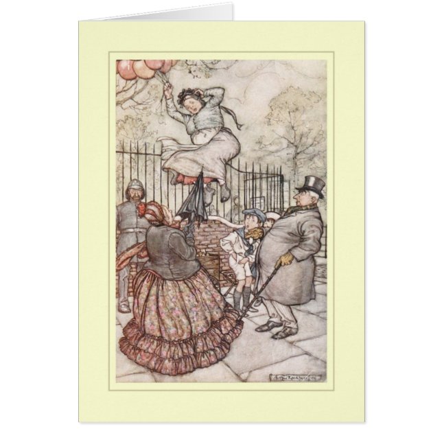 Cartão Arthur Rackham (Frente)
