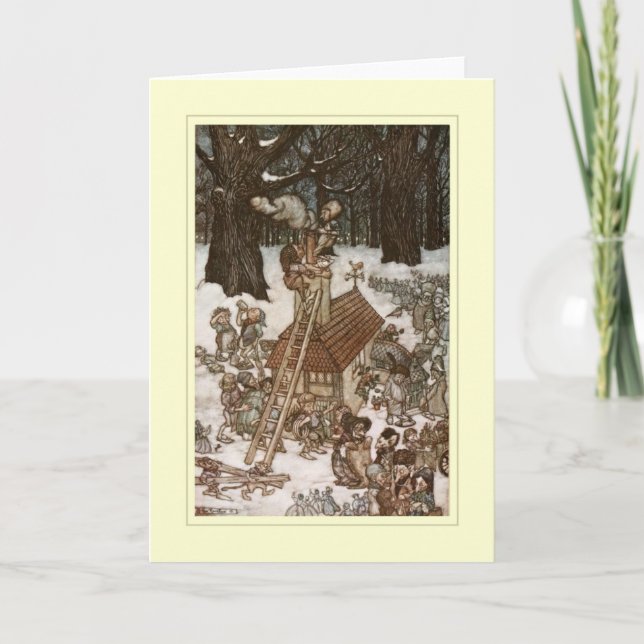 Cartão Arthur Rackham (Frente)