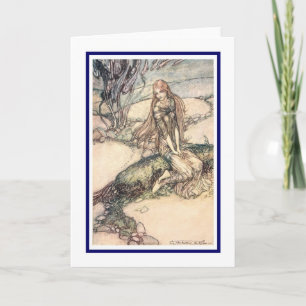 Cartão Arthur Rackham
