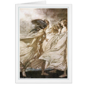 Cartão Arthur Rackham