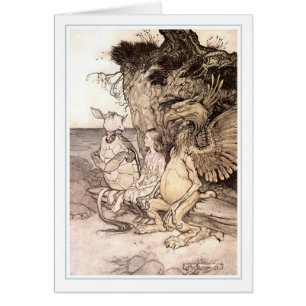 Cartão Arthur Rackham