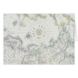 Cartão Ártico, Hemisfério Norte