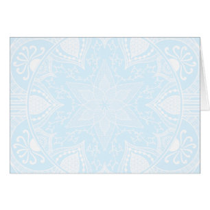 Cartão Ártico Mandala