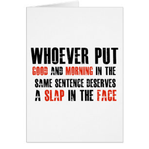 Cartão Artigos engraçados do presente