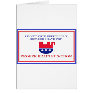 Cartão Artigos políticos